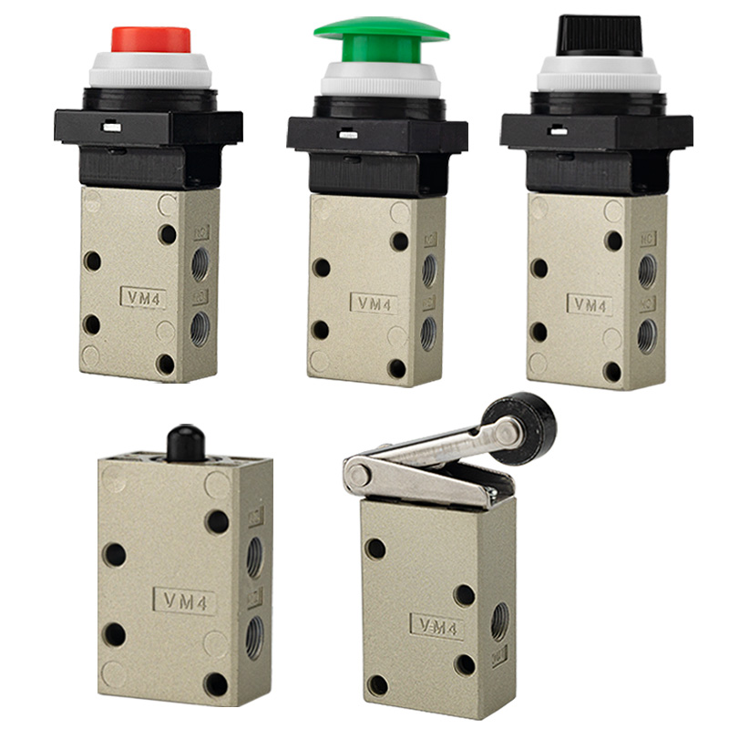 VM4 Series Medium 3-Port Poppet Mechanical Valve