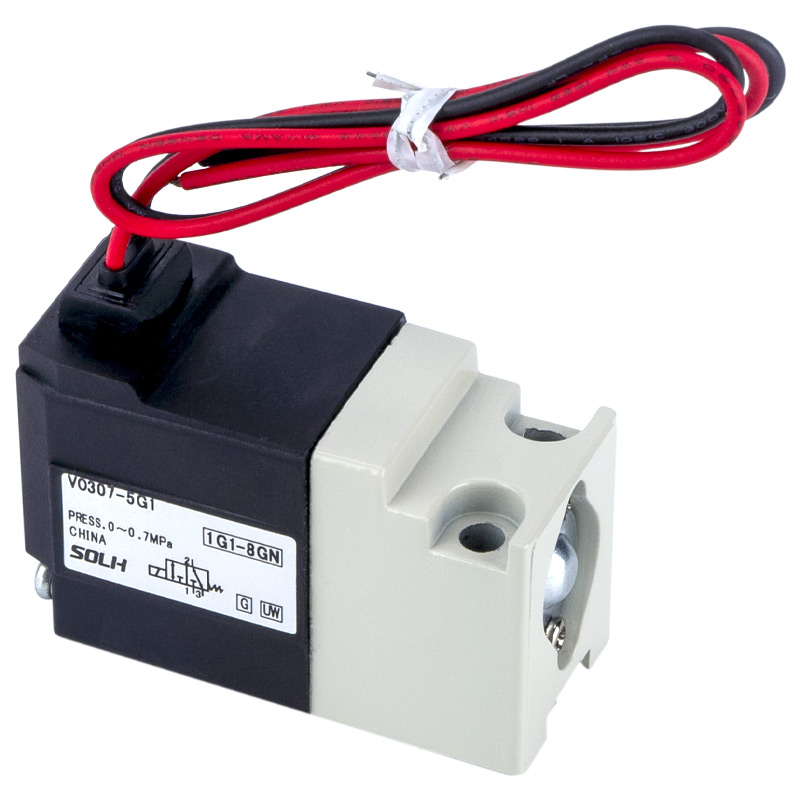VO307 3 Port Solenoid Valve / Direct Poppet Type